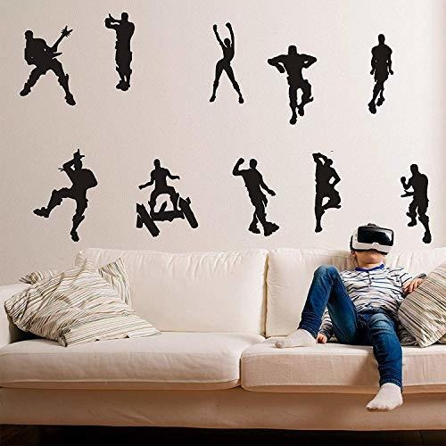 Juego Aliqing Calcomania De Pared Poster Musica Patinaje Bai