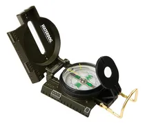 Comprar Brujula Militar Metálica Waterdog Supervivencia Dc45-2a Color Verde Militar