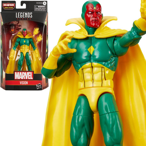 Vision Comic Version Marvel Legends Series Baf The Void