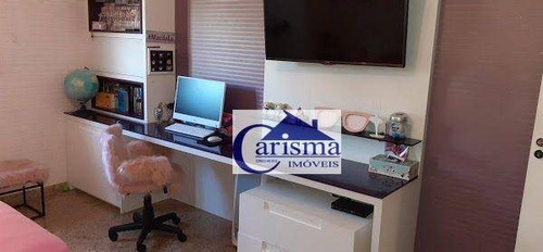 Imagem 21 de 30 de Sobrado Com 4 Dormitórios, Sendo 3 Suítes, À Venda, 310 M² Por R$ 1.500.000 - Vila Assunção - Santo André/sp - So0840