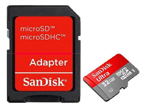Cartão De Memória Sandisk Ultra Micro Sdhc 32gb Classe 10
