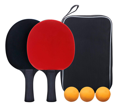 Letuwj Juego Pala Ping Pong (incluye 2 3 Pelota Funda