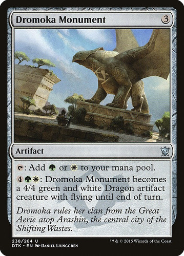 Magic Dromoka Monument X4 Playset Dragons Of Tarkir