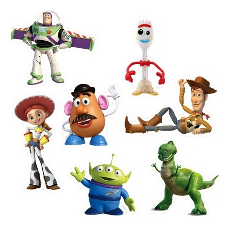 Vinilos Decorativos Infantiles Premium Toy Story X 7 Uni