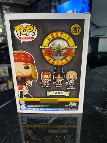 Funko Pop Rocks Nuevo Axl Rose Chase #397 Guns N Roses