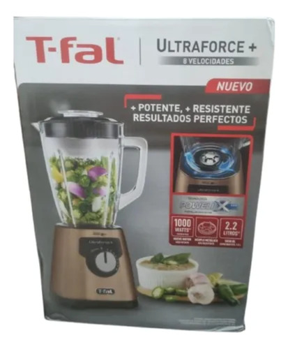 Licuadora 8 Vel Tfal Ultraforce Ln348ax0 Bronce Aleatorio