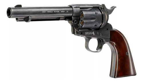 Revolver Aire Comprimido Colt Saa Co2 4,5mm Full Metalica