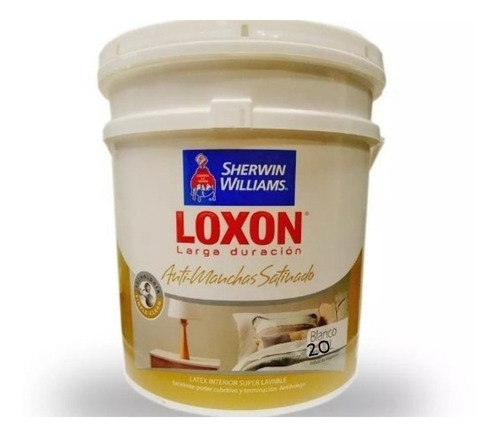 Loxon  Sherwin Williams Interior Satinado X 20 L - Alfa