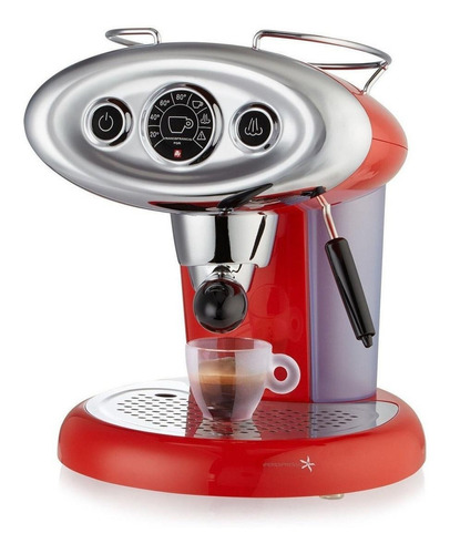 Cafetera Illy Cápsulas Iperespresso X7.1 automática roja cápsulas iperespresso 110V