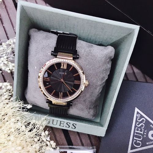 Relógio Guess W0638l5 Soho Rose Original Completo Com Caixa