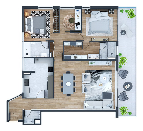 Dpto. Nuevo 2d/3b + Escritorio - El Nogal - Av. Vitacura