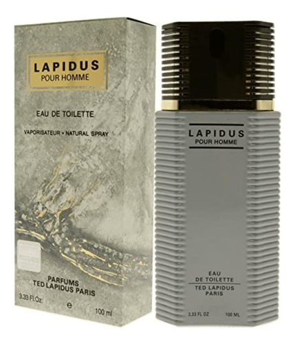 Ted Lapidus Aerosol Para Hombre Lapidus, 3.33 Onzas
