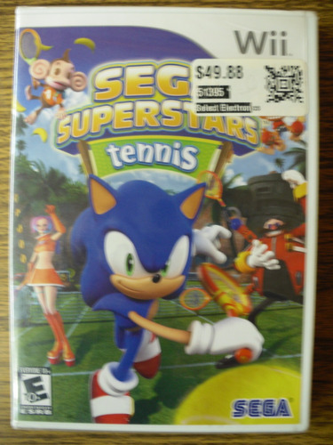 Sega Superstars Tennis Juego Nintendo Wii