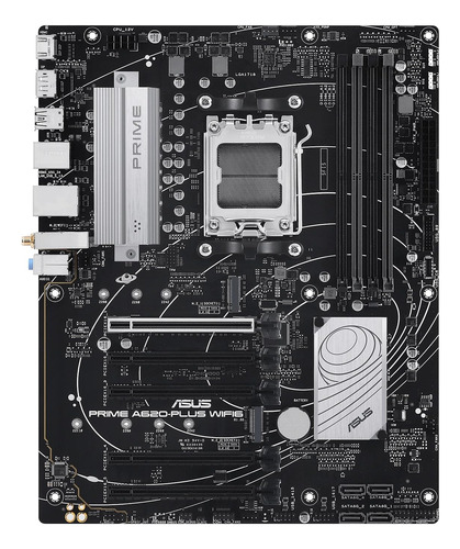 Placa Madre Asus Prime A620-plus Wifi6 Amd A620 Am5 Atx
