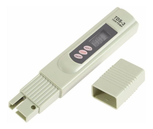 Caneta Medidor Tds E Temperatura. Cor Bege