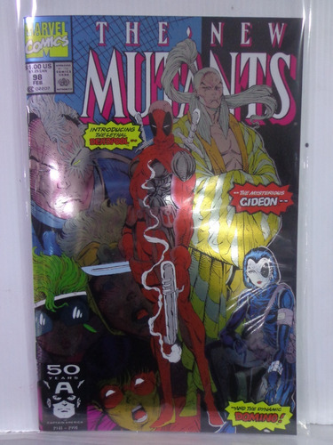 The New Mutants 98 Primera Aparición Deadpool Foil
