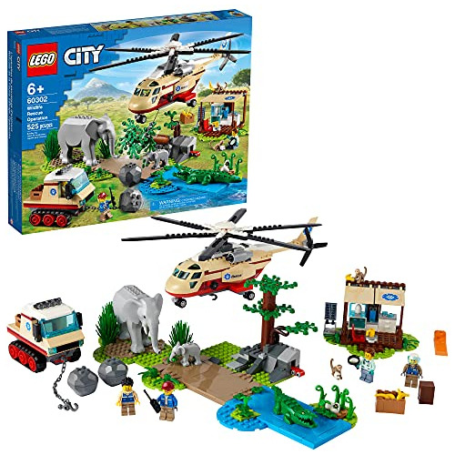 Kit De Construcción Lego City Wildlife Rescue Operation 6030