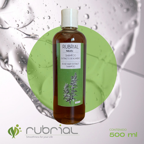 Shampoo Extracto De Romero Rubrial