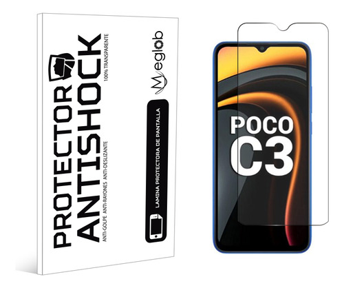 Protector De Pantalla Antishock Para Xiaomi Poco C3
