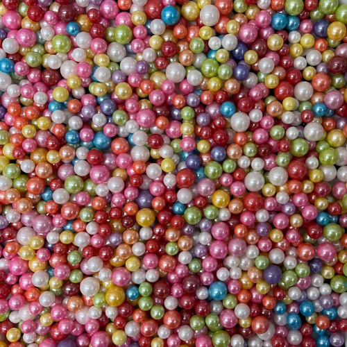 Perlas Comestibles Mix Multicolor 20 Grs / Lauacu