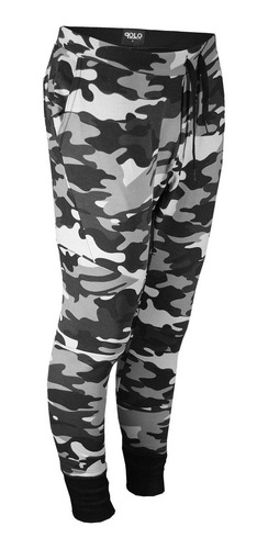 Imagem 2 de 3 de Calça Moletom Camuflada Polo Rg518 Promoção