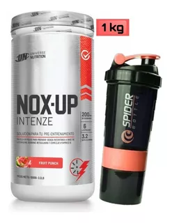 Nox Up 1kg / Pre Entreno + Shaker 3 Cuerpos