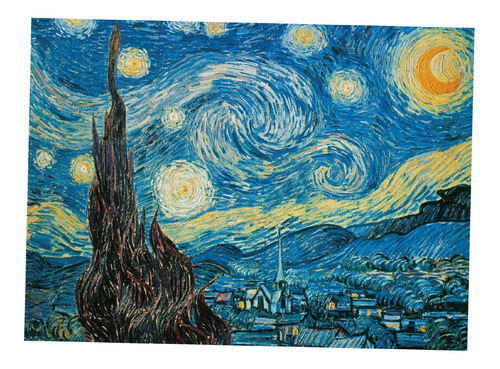 Noche Estrellada 500pz Van Gogh Rompecabezas Clementoni