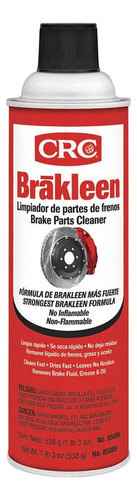 Limpiador Sistemas Frenos Spray Profesional Brakleen Crc