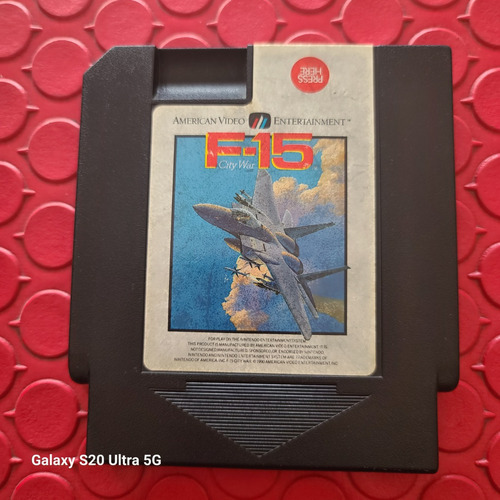 Nintendo F 15 City War Nes Black