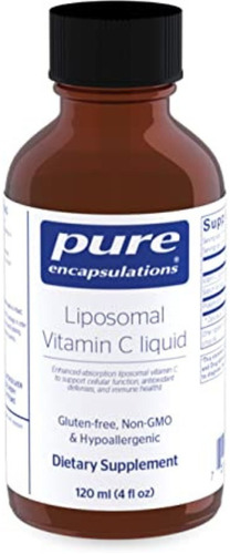 Vitamina C Liposomal 120ml Pure - mL a $2932
