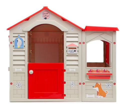 Casita De Juegos Infantil Para Casa Jardín Exteriores