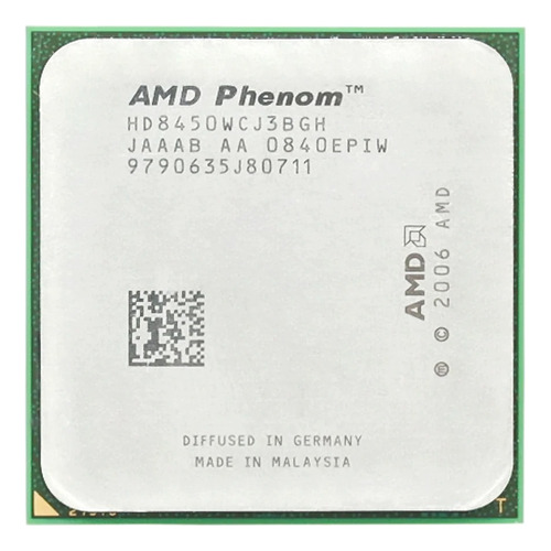 Micro Amd Phenom X3 8450 - 2.1 Ghz- 3 Núcleos - Am2 / Am2+