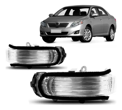 Par Pisca Retrovisor Corolla 2009 2010 2011 2012 2013