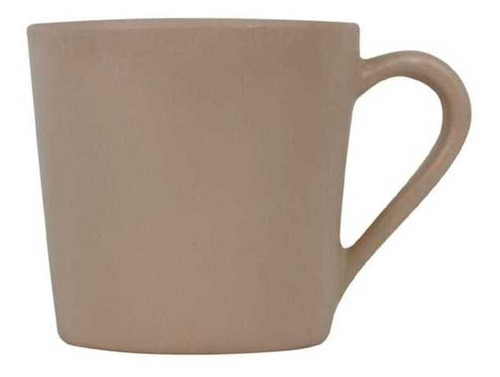 10 Tazas Tavola Melamina Beige Gruesa De Lujo 365ml Vajilla