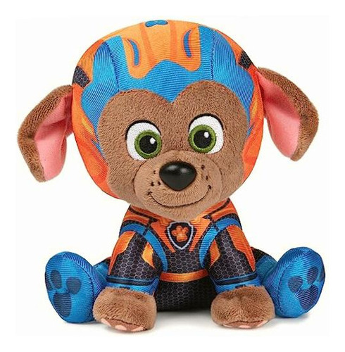 Gund Paw Patrol: The Mighty Movie Zuma Peluche Animal, Con Color Película 2 - Zuma 6