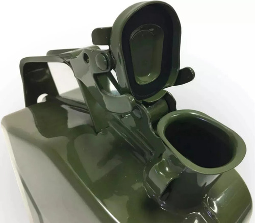 Imagen 5 de 6 de Tanque Bidon Nafta Jeep 4x4 Moto 10lts Vintage Kushiro