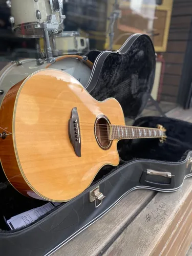 Violão Yamaha Apx1000 Eletroacústico Aço Natural | MercadoLivre