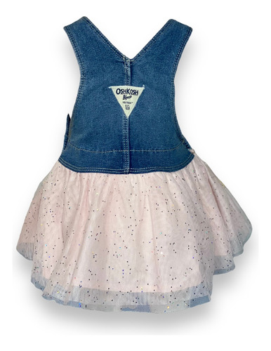 Vestido Overol Mezclilla Oshkosh B'gosh Bebe