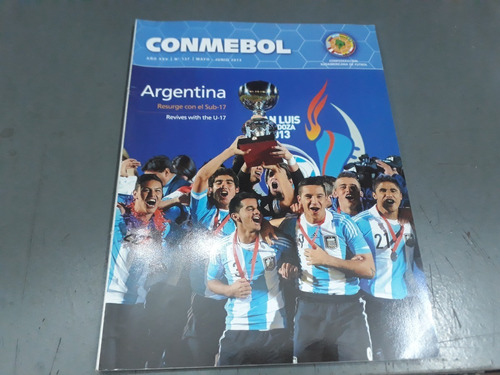 Revista Conmebol N°137 Argentina Sub 17 Camp Papa Francisco 