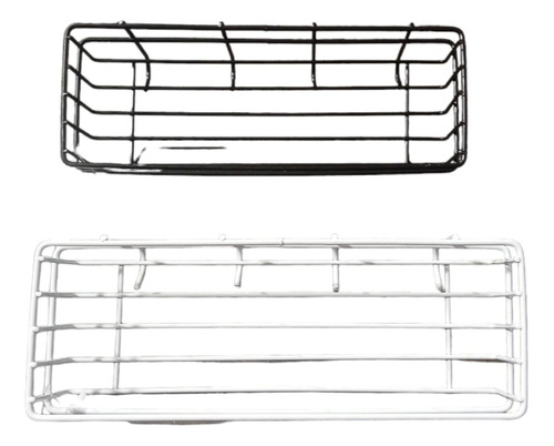 Estante C/perchero Acero 28 X10cm