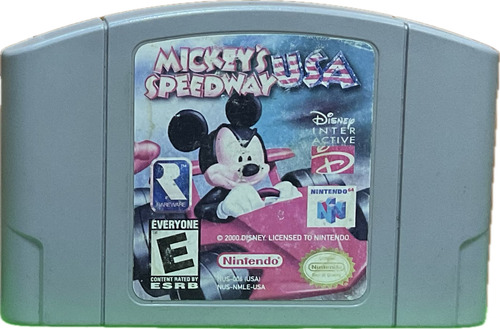 Mickey's Mouse Speed Way Nintendo 64 Original. (Reacondicionado)