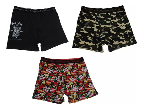 Boxer Ed Hardy Original Microfibra