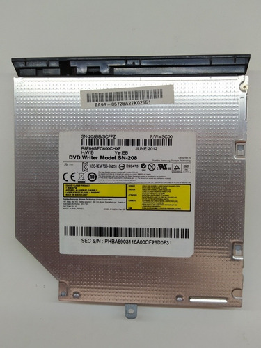 Drive Leitor Gravador Cd Ba96-057228a Sn-208 (ml131)