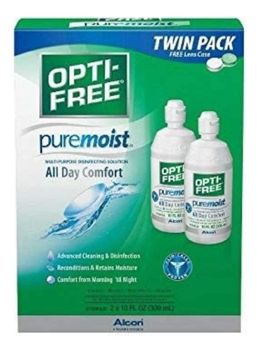 Opti-free Puremoist - Solucion Desinfectante Multiusos, Paqu