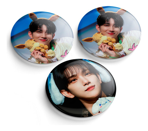 Bottons Seventeen 3,5cm - Kpop Kit 7 Joshua