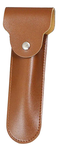 2 Estuche Para Afeitadora Manual, Bolsa De Marrón Brillante