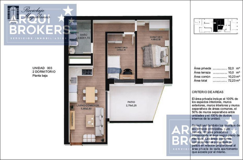 Imagen 2 de 8 de Apartamento 2 Dormitorios En Venta En Palermo