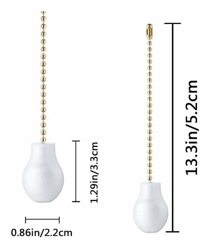 Extensor Cadena Para Ventilador Techo Adorno Decorativo