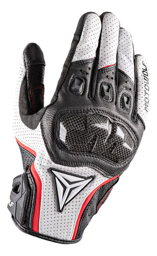 Guantes Moto Motowolf 0305 Piel Transpirable Táctil Premium Talla Xl