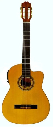 Guitarra La Sevillana Electro Acustica Ms-71ceq